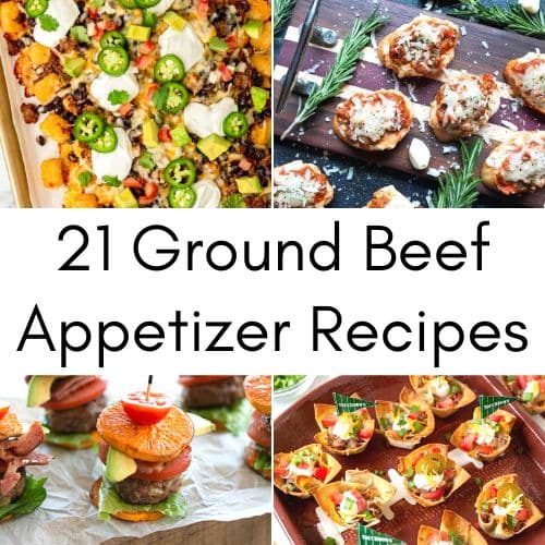 21 Appetizers With Ground Beef (Easy Recipes)