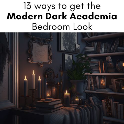 13 Modern Dark Academia Bedroom Ideas to Copy