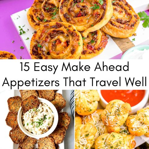 easy party appetizers that travel well